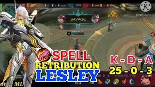 Use Retribution For Lesley To Make Fast Item and Kill | Mobile Legends | Ronie ML