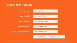 How to Create Registration Form with Javascript Validation in HTML | Registration Form Validation