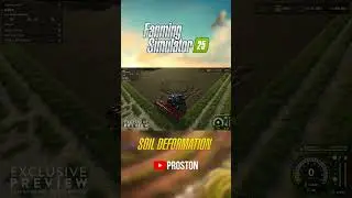 Soil Deformation! #farmingsimulator25 #fs25 #farmingsimulator #fs25news #giantssoftware #proston