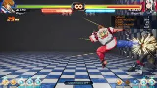 Fighting EX Layer - Allen 44 Hits (Infinity Gougi)