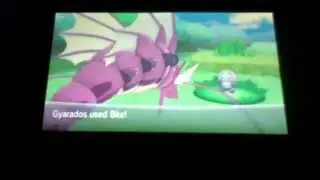 Shiny Mega Gyarados (male) + Pokédex image!
