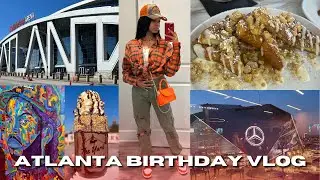 ATLANTA BIRTHDAY VLOG | TRAP MUSEUM, ROOFTOP BAR , NIGHTLIFE, FALCONS FOOTBALL GAME