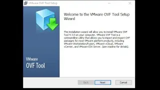 Vmware Deploy OVF file 2021