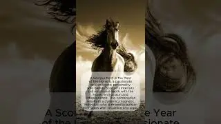 Scorpio in the year of the Horse