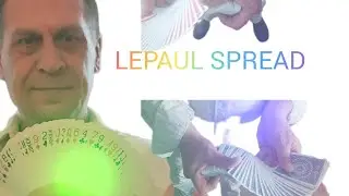 ЛУЧШИЙ ФЛОРИШ  С КАРТАМИ / LEPAUL SPREAD / ОБУЧЕНИЕ ФЛОРИШАМ С КАРТАМИ