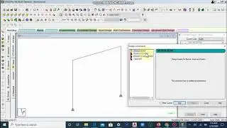 Warnings & Errors in staad Pro V8i