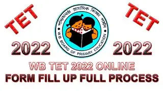 WB #TET 2022 Online Form fill up Full Process || #TECHARUN