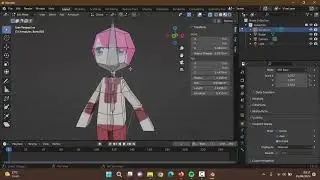 Belajar bersama aplikasi Blender - Membuat animasi character part 3 - rigging