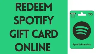 How To Redeem /Use Spotify Gift Card (2022)