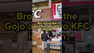 JUJUTSU KAISEN IN JAPAN KFC 