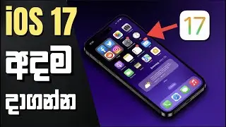 iOS 17 අදම දාගන්න | How to Install iOS 17 - Sinhala