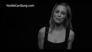 Melissa George on Barack Obama - Yes We Can