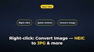 Convert Image Formats in the Right-Click Menu
