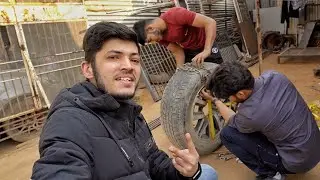 Installing SNOW CHAINS For Winter Car Camping | Camping in India 🥶🥶