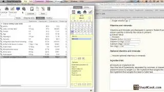 How to Create a Nutrition Facts Label from a Recipe