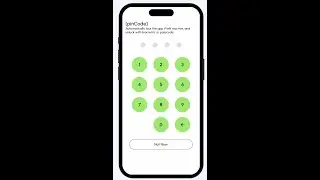 Flutterflow creating a custom pincode input