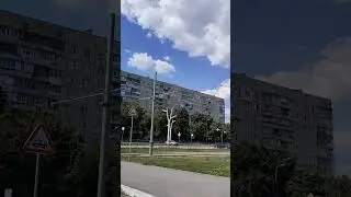 Трамвай не ходил 2.5 года и вот, наконец-то, троллем натянули, наверное, скоро пойдет