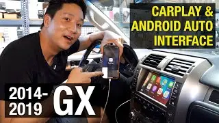 2014-2021 LEXUS GX | Wired Apple CarPlay Android Auto | Demonstration