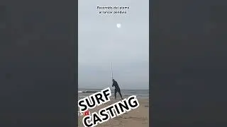 Resubido. Surfcasting cast, recorrido del plomo. Pendulum #cast #fishing #rod #pesca #arremesso