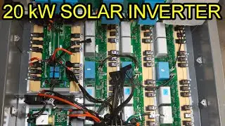 ABB TRIO 20 kW Solar Inverter - Unboxing and Teardown
