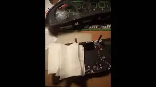 Снятие стрелок с приборки