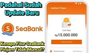 Fitur SeaBank PINJAM Tidak Muncul, Ternyata Ini Penyebabnya...