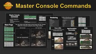 [UE] Master Console Commands - Showcase