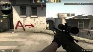 AWP Headshot Through Door - Motion Prediction - Competitive
