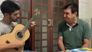 PAI E FILHO CANTANDO TIÃO CARREIRO