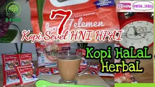 Kopi 7 elemen ( sevel ) HNI HPAI. Kopi Herbal & aman dilambung.