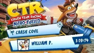 Crash Team Racing Nitro Fueled: Developer Times - Crash Cove (