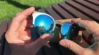 Солнцезащитные очки унисекс из натурального дерева с поляризационными линзами Blackwood