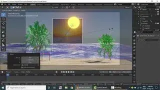 How to add an image as a background and make it visible in the rendered animation in blender 2.93