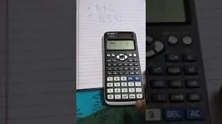 How to find square of a given matrix using 991EX calculator
