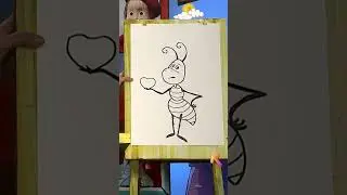 How To Draw Ant #drawing #coloring #toddlers #draw #painting