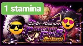 OPTC Co-op Challenge 1 stamina