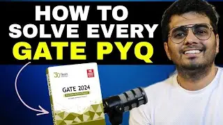 🔴GATE exam🔴 (Solve every Single PYQ like this💯)