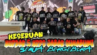 Keseruan...KOPDAR 5 KPPS JABAR SUKABUMI,Semua Bergembira.