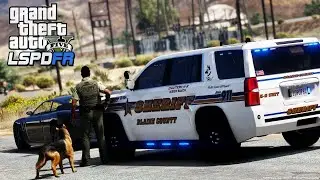 LSPDFR LIVE!!!! K-9 Don't RUN!!!!