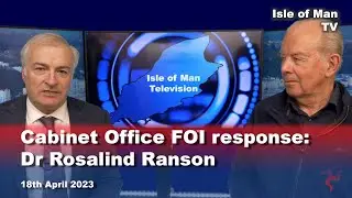 Cabinet Office FOI response: Dr Rosalind Ranson