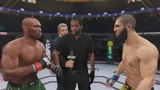 UFC 294 Kamaru Usman vs Khamzat Chimaev Full Fight