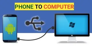 How To Transfer File From Phone To Laptop || File Transfer In Windows 7/8/10