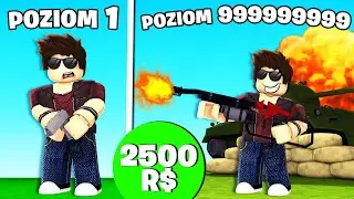 👑 MIOTACZ OGNIA ZA 2500 R$ W SYMULATORZE WOJNY! | ROBLOX