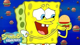 SpongeBob's TASTIEST Krabby Patties Ever Made | 60 Minute Compilation | 