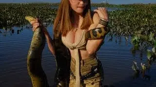 ANACONDA ATTACK A WOMAN VIDEO ANCONDA ATACA A UNA MUJER.