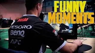 CS:GO - FUNNY MOMENTS PRO PLAYERS
