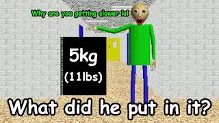 Baldi's Basics But Each Notebook Weight 5kg (11lbs)