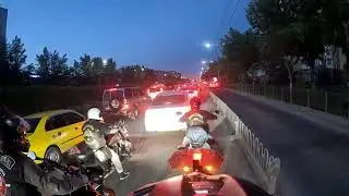 Пробки, Улан Батор.  Монголия на мотоциклах.