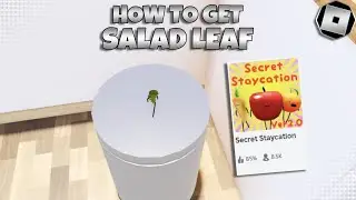 How to get Salad Leaf In Secret Staycation | Roblox
