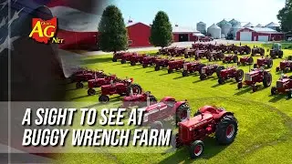 The impressive antique tractor collection of Buggy Wrench Farm